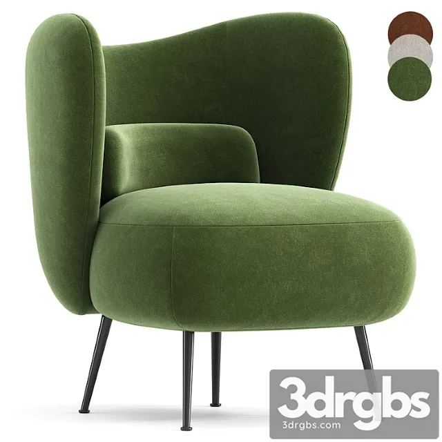 Frankie-james upholstered barrel chair