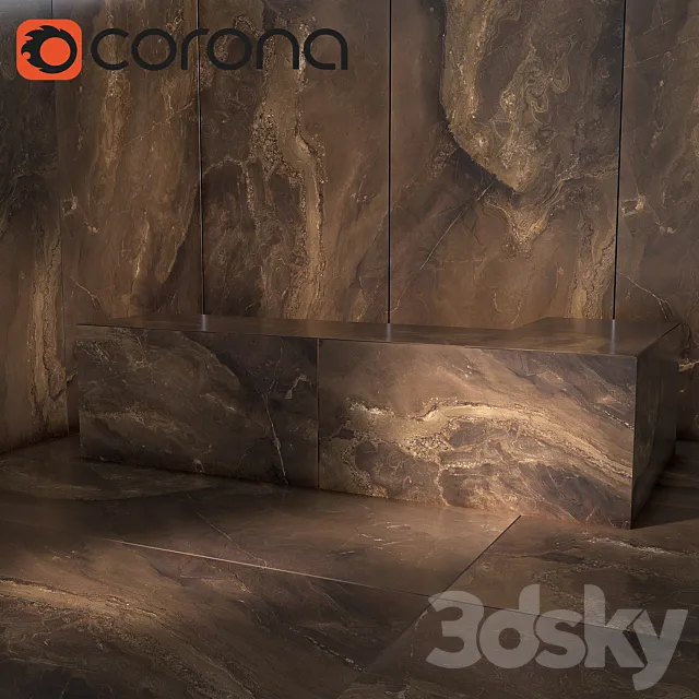 Frapuccino porcelain stoneware 3ds Max