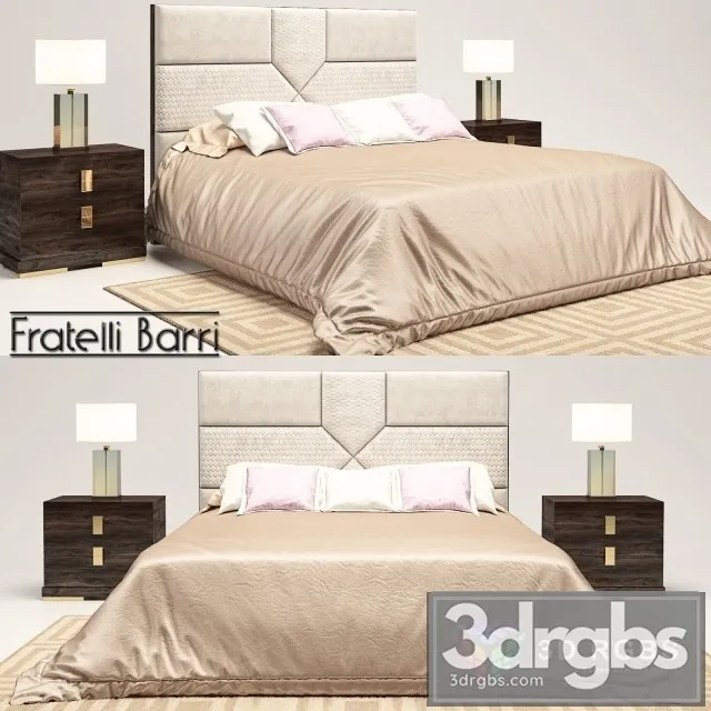Fratelli Barri Bed 03 3dsmax Download