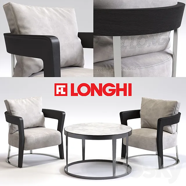 Fratelli Longhi AGATHA Armchair 3ds Max