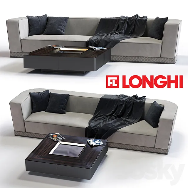 Fratelli Longhi WELLES Sofa 3ds Max