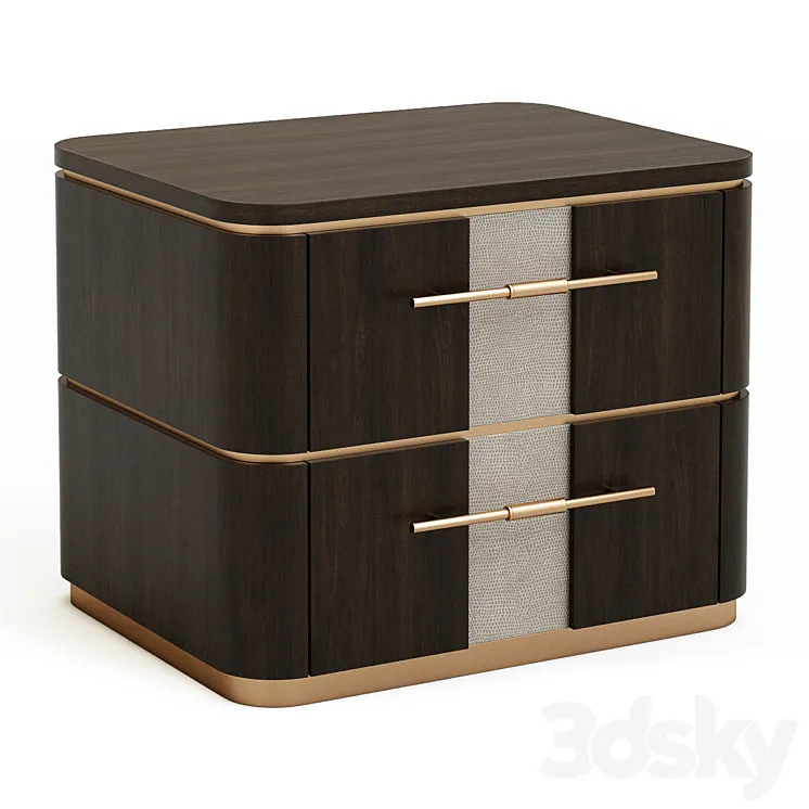 Frato – Agra bed side table \/ nightstand 3DS Max Model