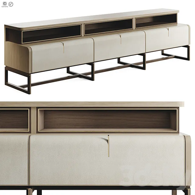 Frato ARLES TV UNIT Sideboard 3ds Max