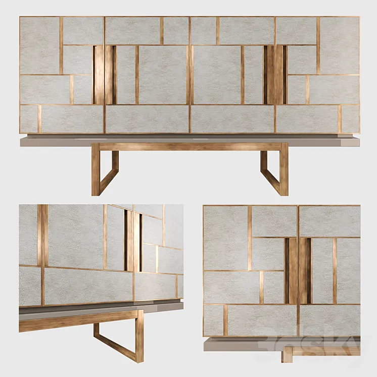 Frato Didot Sideboard 3DS Max