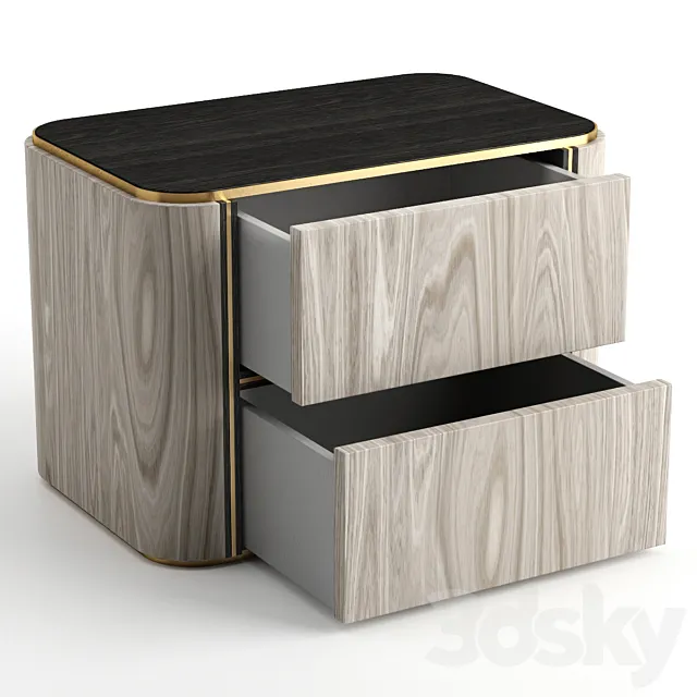 Frato – Kent bed side table 3ds Max