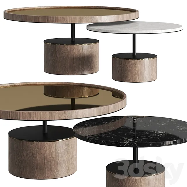 Frato Paros Coffee Tables 3DS Max Model