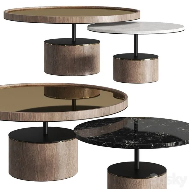 Frato Paros Coffee Tables 3dsMax Model