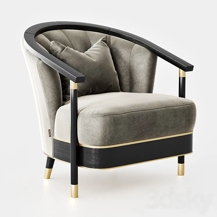 Frato Strassbourg Armchair 3DS Max