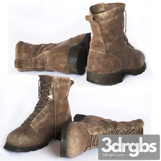 Frayed boots 3dsmax Download