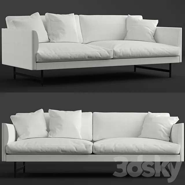 Fredericia calmo sofa 3ds Max