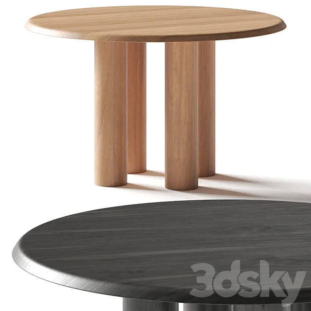 Fredericia Furniture Islets Dining Table 3DS Max Model