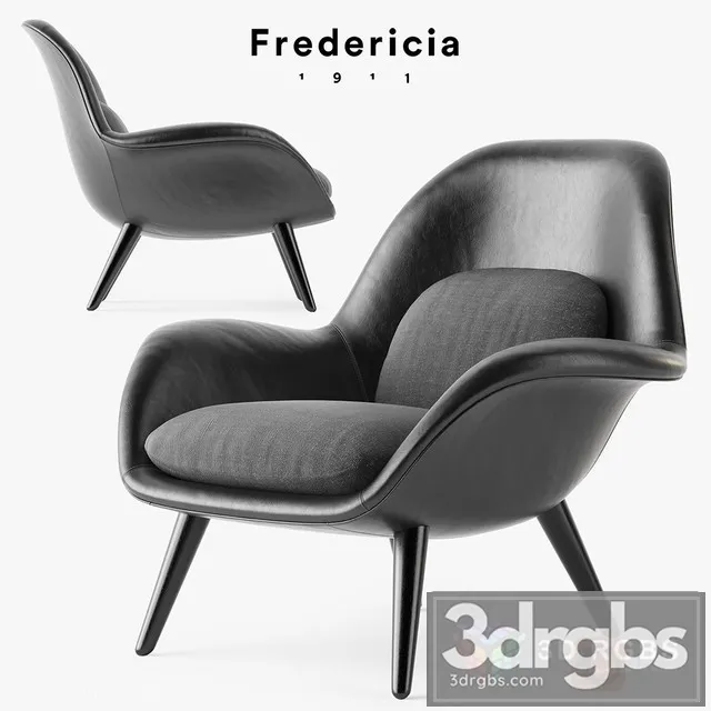 Fredericia Swoon Armchair 3dsmax Download