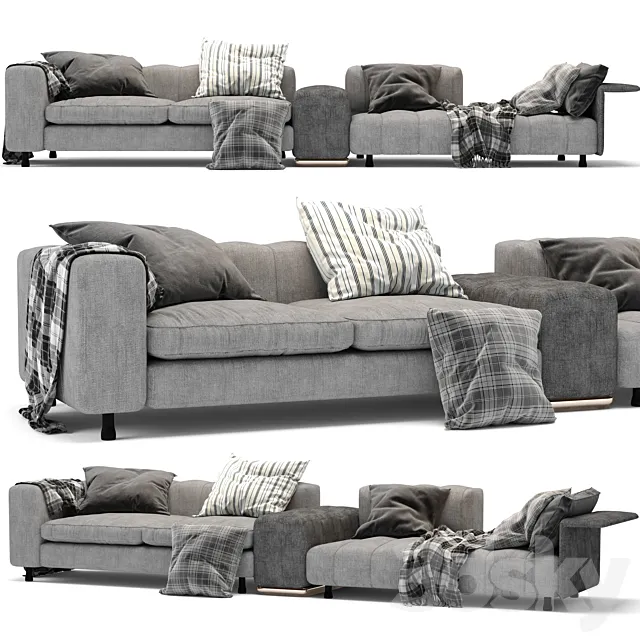 Freeman by minotti 3DS Max Model