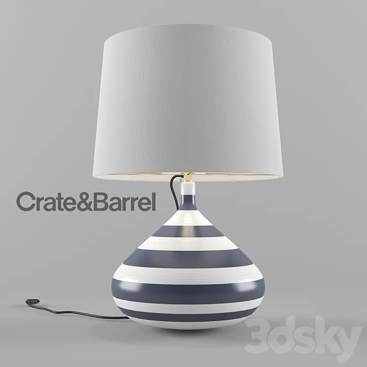 Freeport Table Lamp 3DS Max