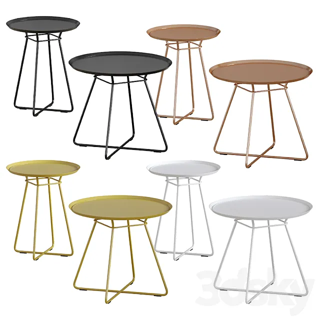 Freifrau Leya coffee table 3ds Max