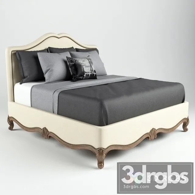 French Kiss King Bed 3dsmax Download