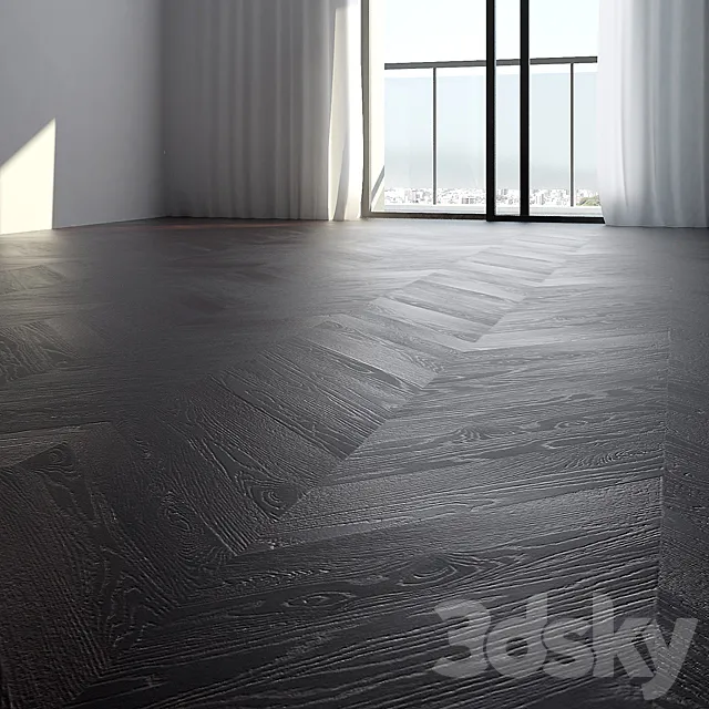 French parquet tree Tavolini Floors (Tavolini) Oak Etna 3DS Max Model