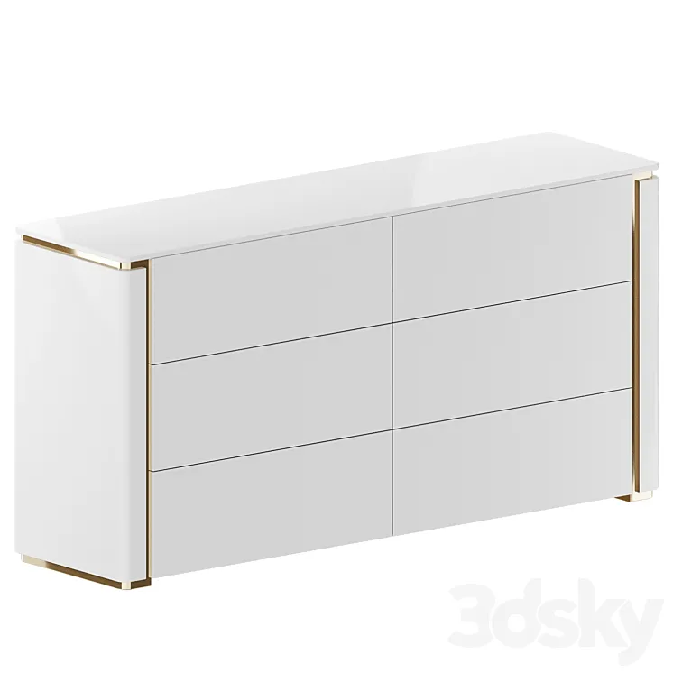 frendis chest of drawers 3DS Max Model