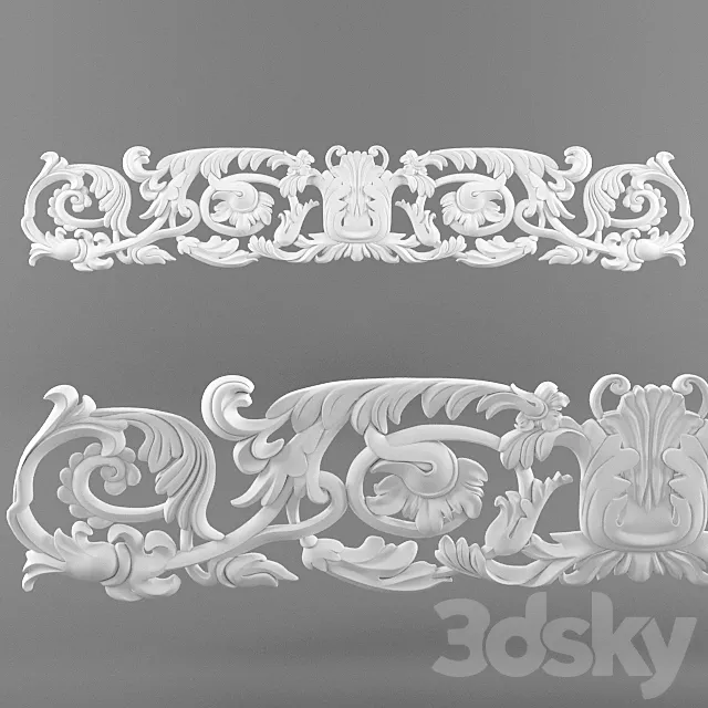 Fretwork 3DS Max Model