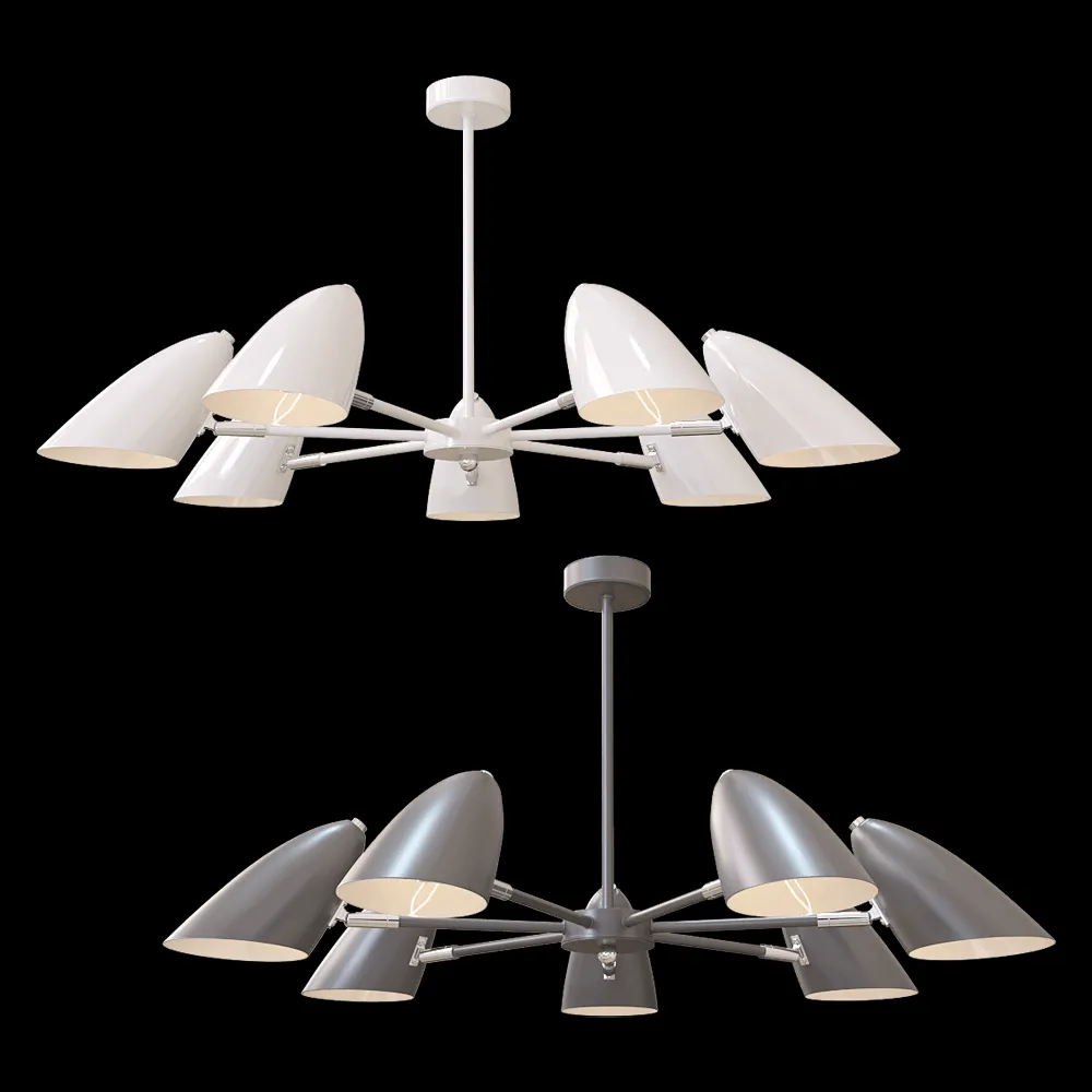 Freya Light – Chandelier Aida FR5852-CL-07 3ds Max