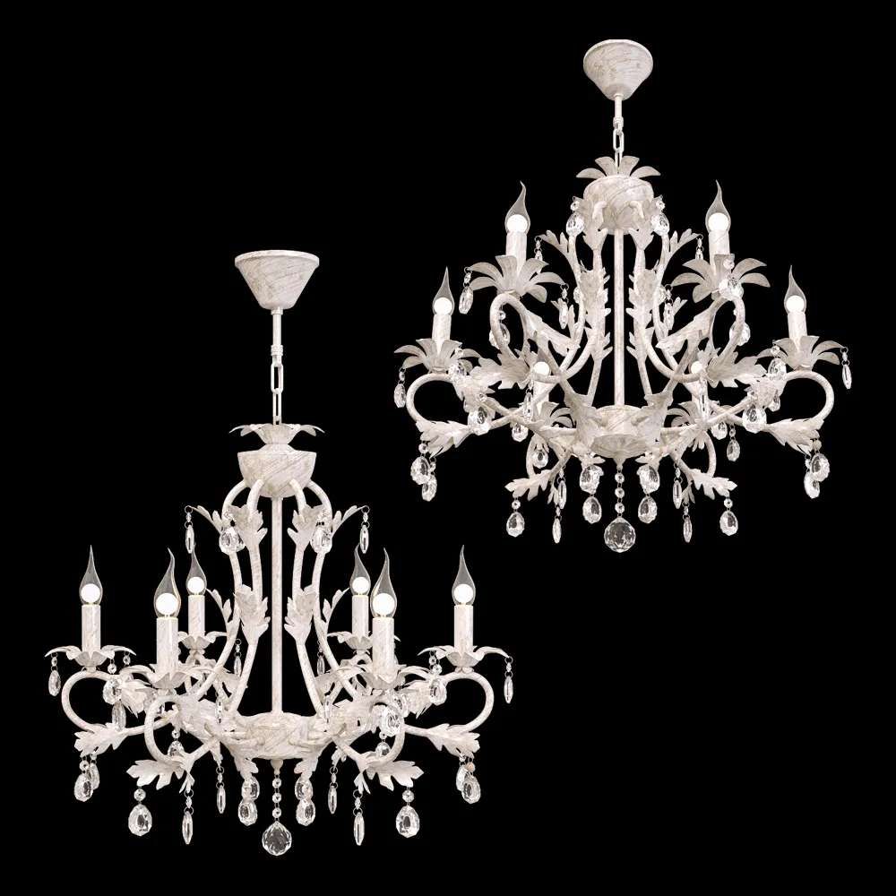 Freya Light – Chandelier Dezi FR3040-PL-06-WG 3ds Max