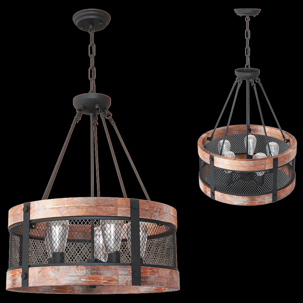 Freya Light – Chandelier Vittoria FR4561-PL-05-B 3ds Max