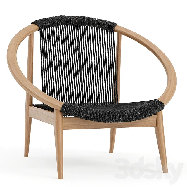 Frida Lounge Chair 3ds Max