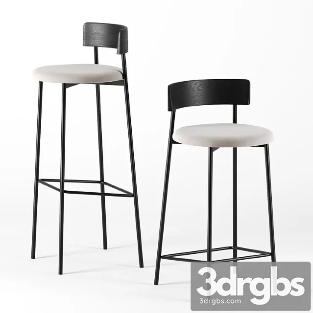 Friday barstools by fest 2 3dsmax Download