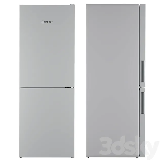 Fridge Indesit ITR 4160 W 3ds Max