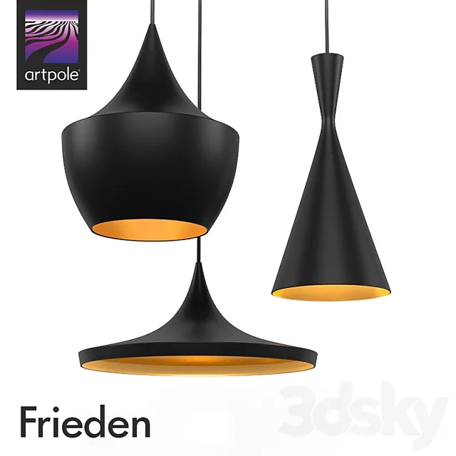 Frieden C1 C2 C3 – Artpole 3DS Max Model