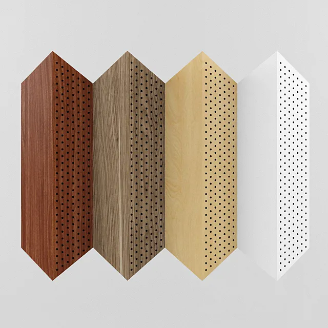 Friends of Wilson acoustic panels 3ds Max