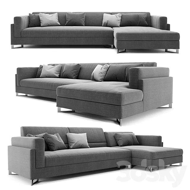Frigerio Davis In Sofa 3DS Max Model