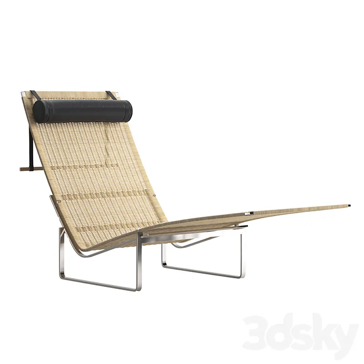 Fritz Hansen PK24 Lounge Chair 3DS Max Model