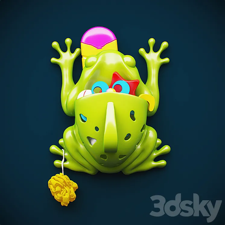 Frog Bath 3DS Max