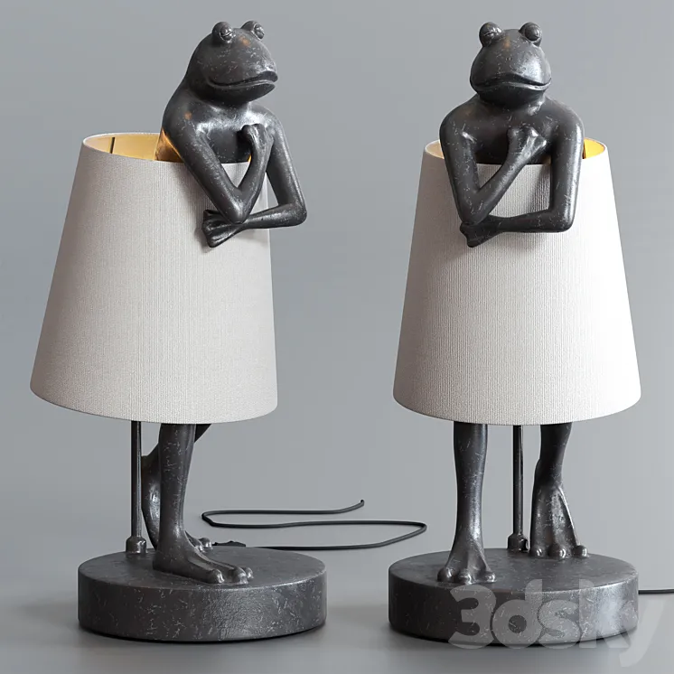Frog Lamp 3DS Max