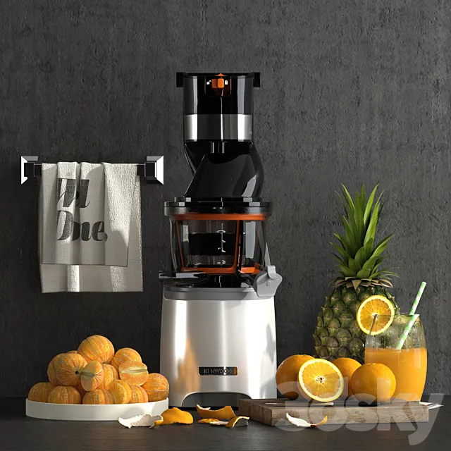 fruit juicer 3ds Max