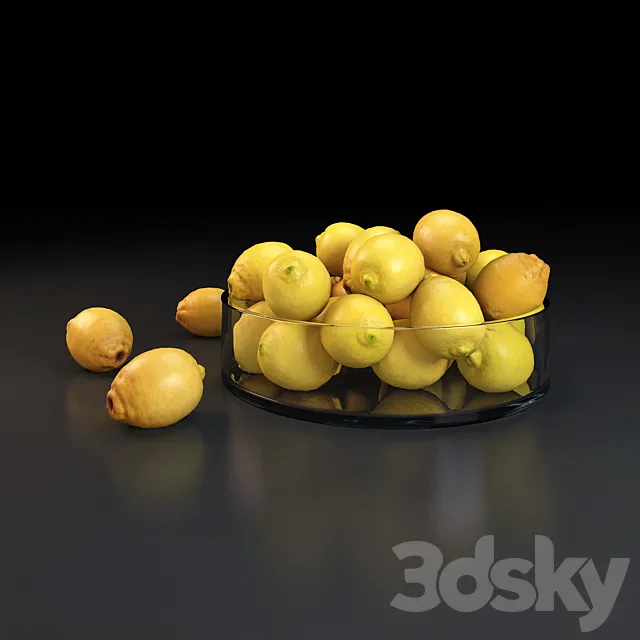 Fruit_Platter_VID 3DS Max Model