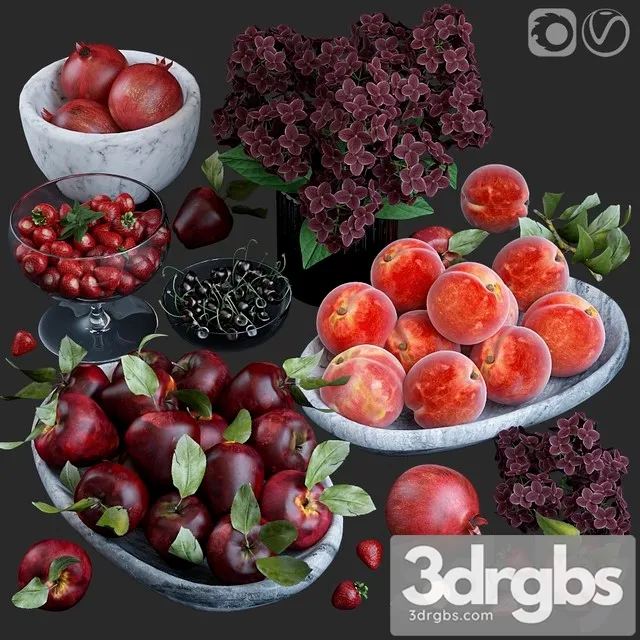 Fruits Red 3dsmax Download