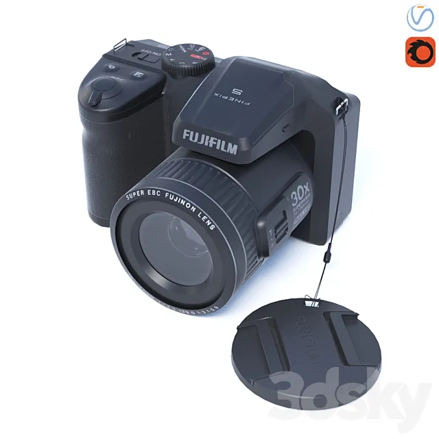 Fujifilm FinePix S6800 3DS Max Model