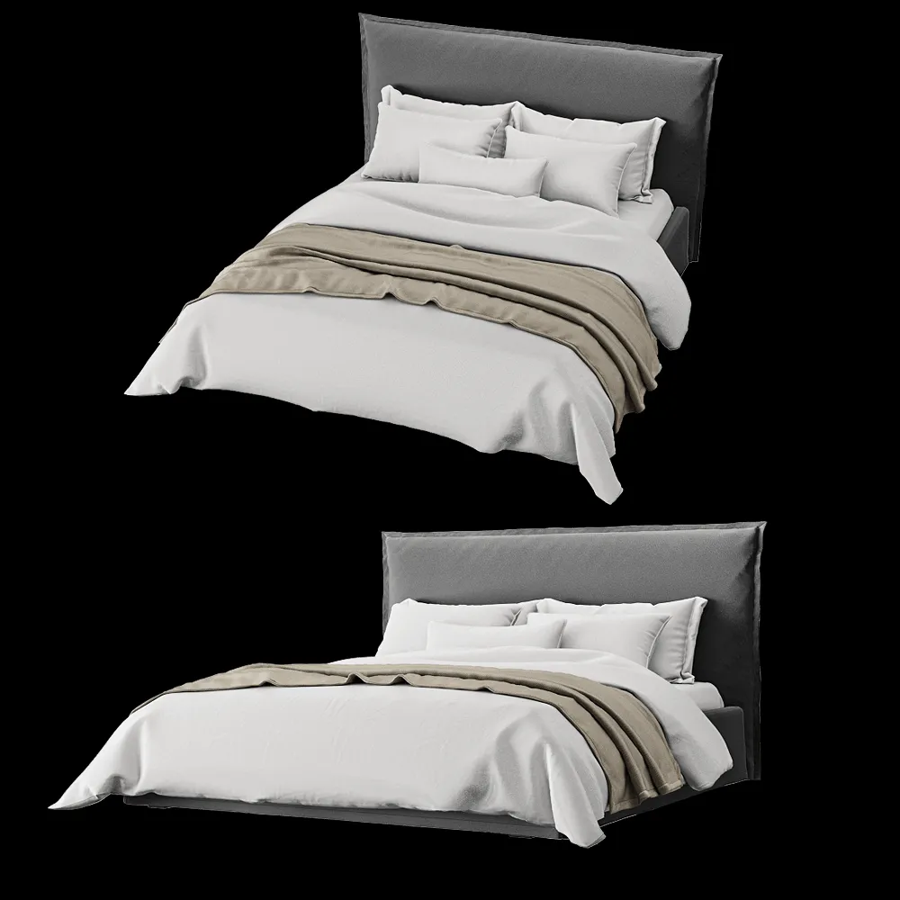 Full House – Bed Irving 3ds Max