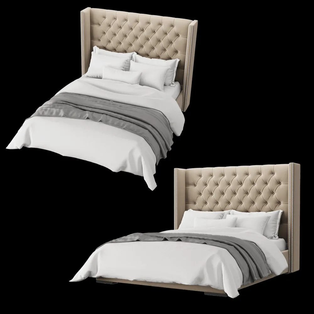 Full House – Bed Tiffany 3ds Max