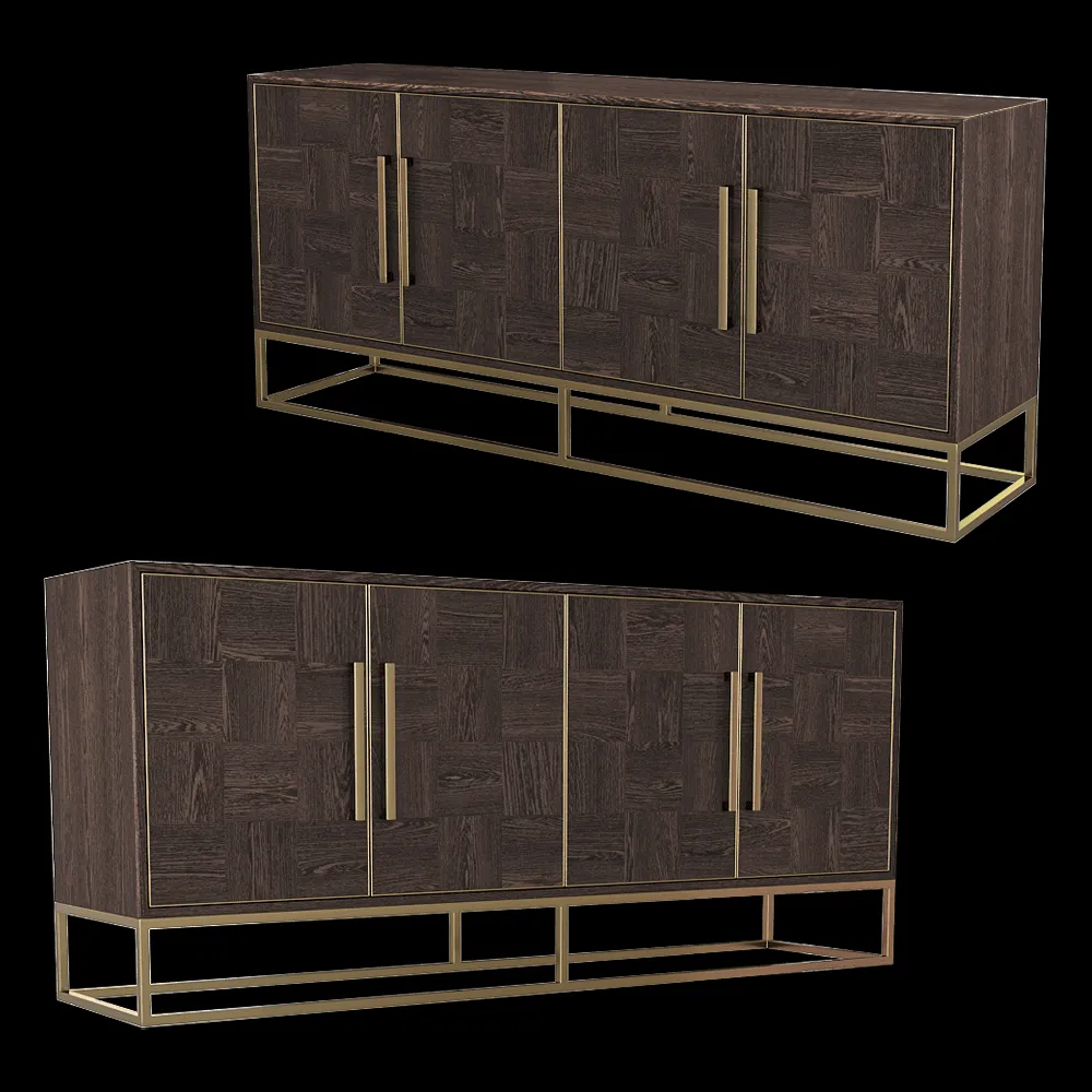 Full House – Cabinet 2DRNP001 3ds Max