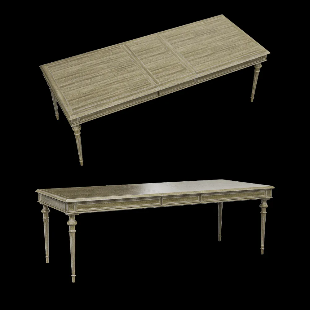 Full House – Dinner table 3ds Max