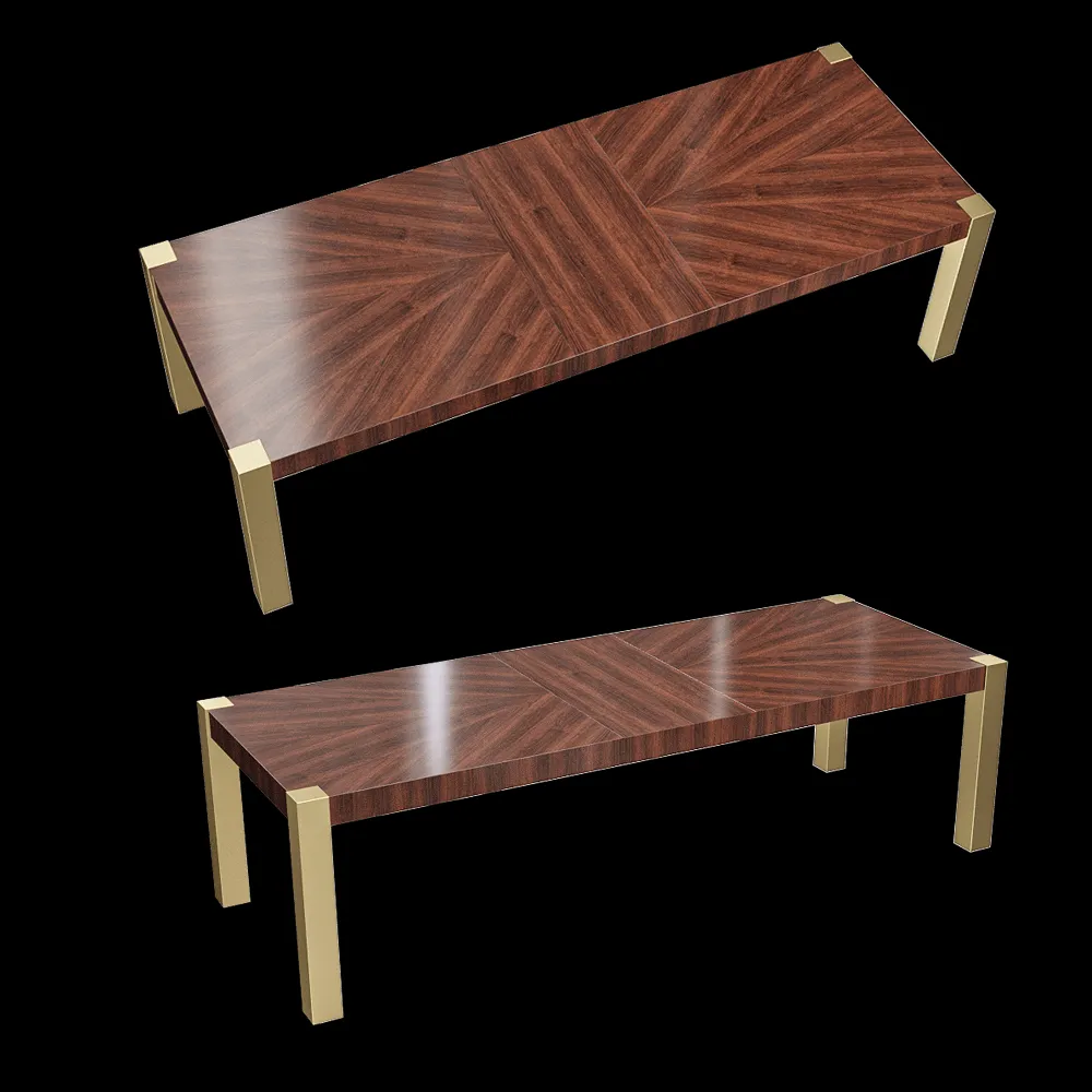 Full House – Extendable dining table 3ds Max