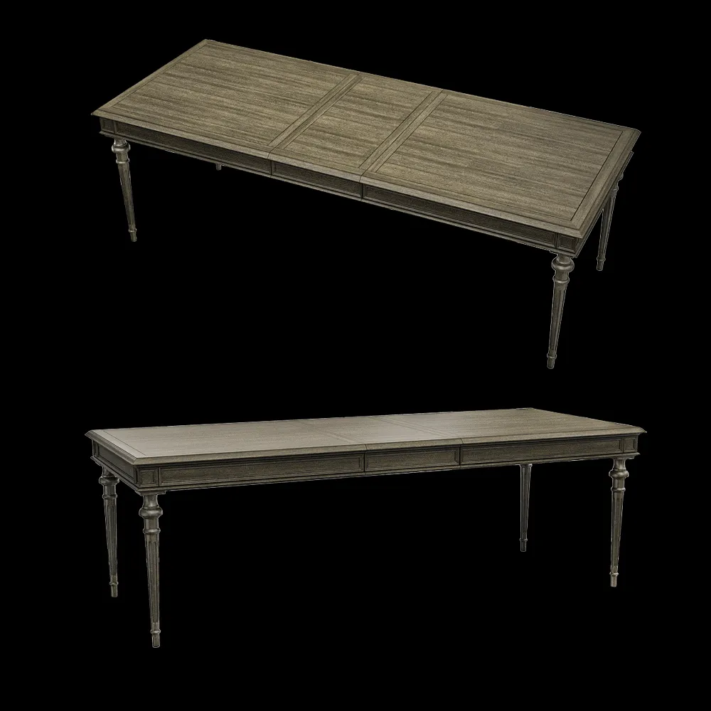 Full House – Extendable table 3ds Max