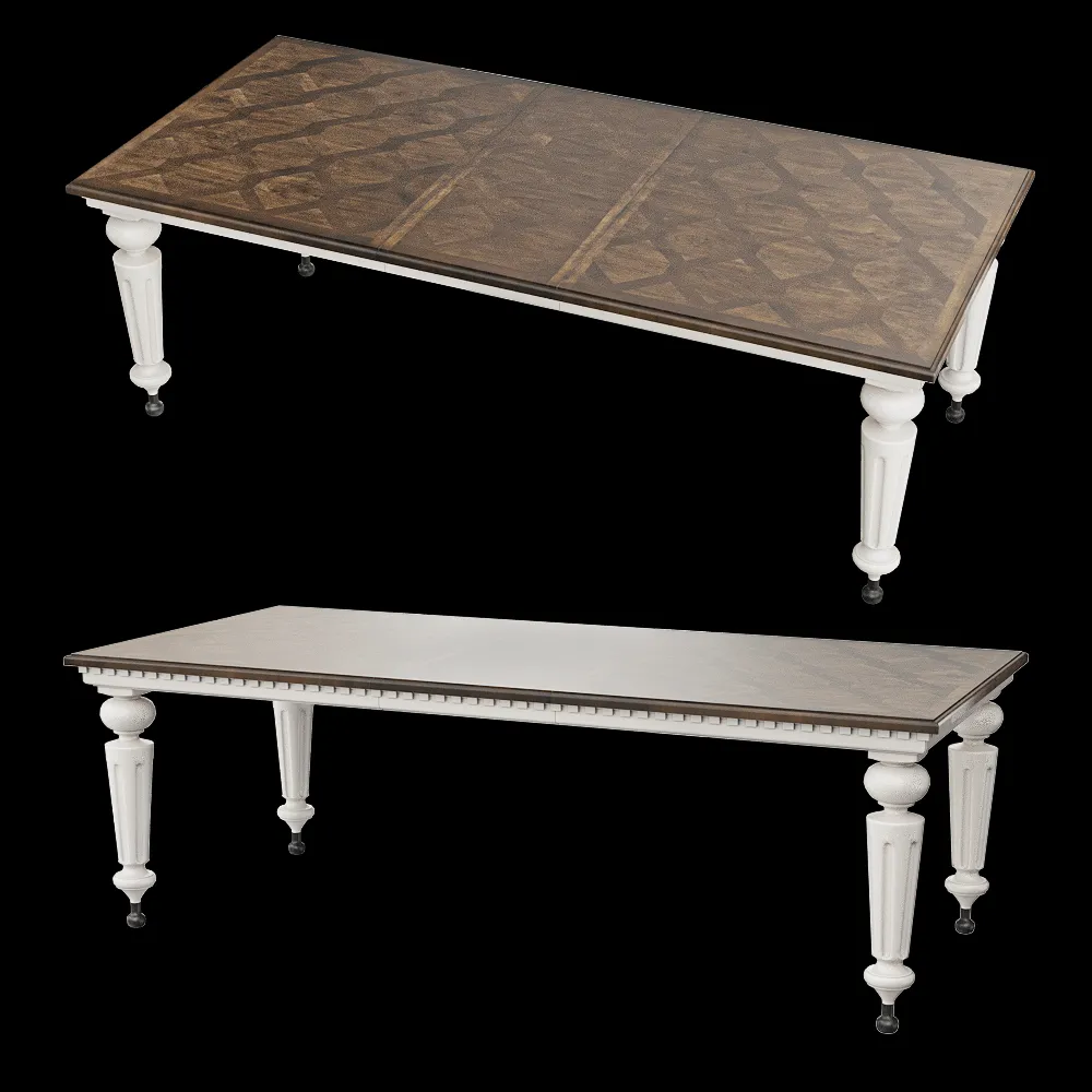 Full House – Extendable table 3ds Max