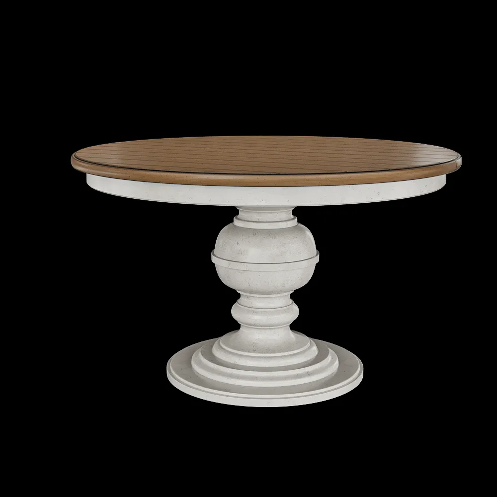 Full House – Round dining table 3ds Max