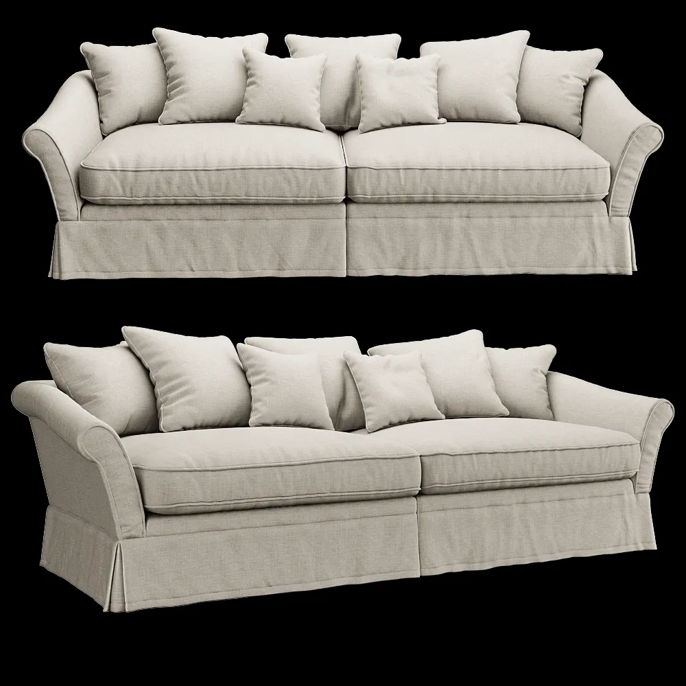 Full House – Sofa Belgian 3ds Max