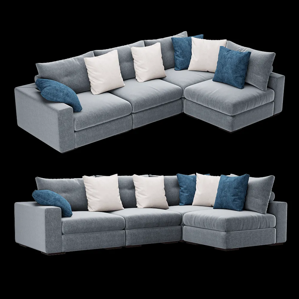 Full House – Sofa Grand Soho 4 mod 3ds Max