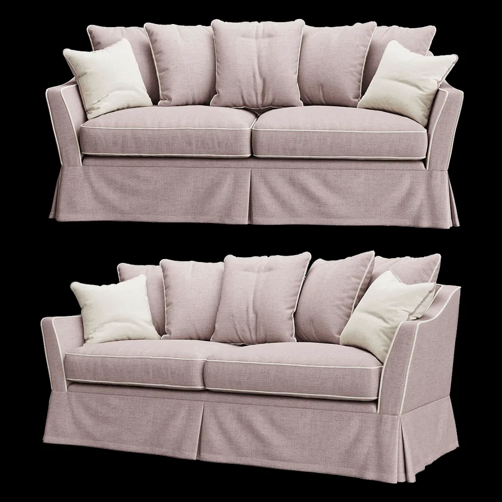 Full House – Sofa  Provance dark 3ds Max